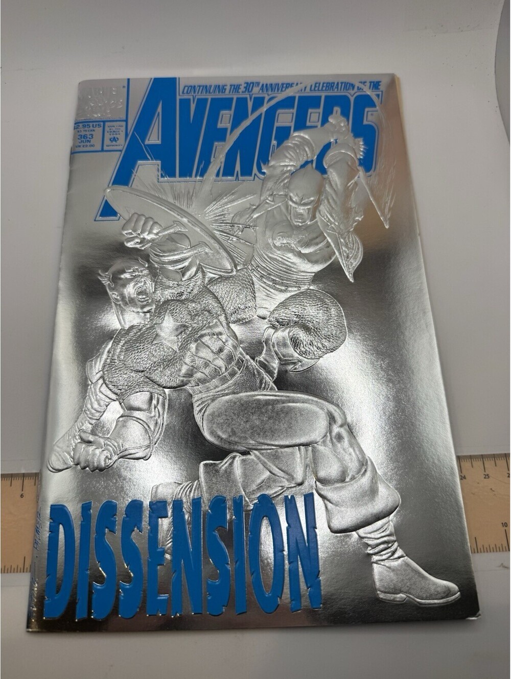 The Avengers #363 (Marvel Comics June 1993) 30th Anniversary - Dissension